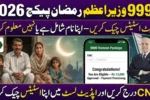 PM Ramzan Relief Package 2026 Payment Date Update